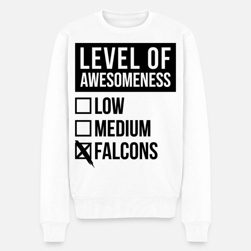 Falke - Männer Premium Bio Pullover - Weiß