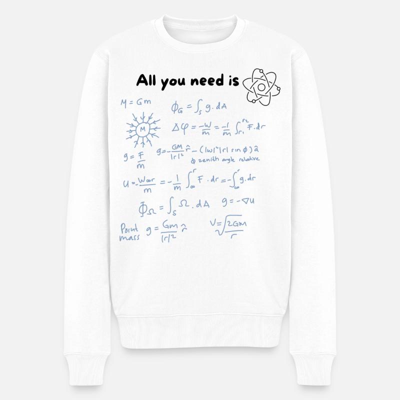 Tout ce dont vous avez besoin - Pull Premium bio Homme - blanc