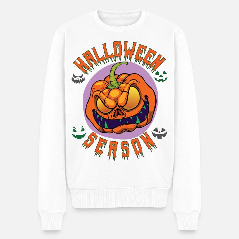 Saison d’Halloween - Pull Premium bio Homme - blanc
