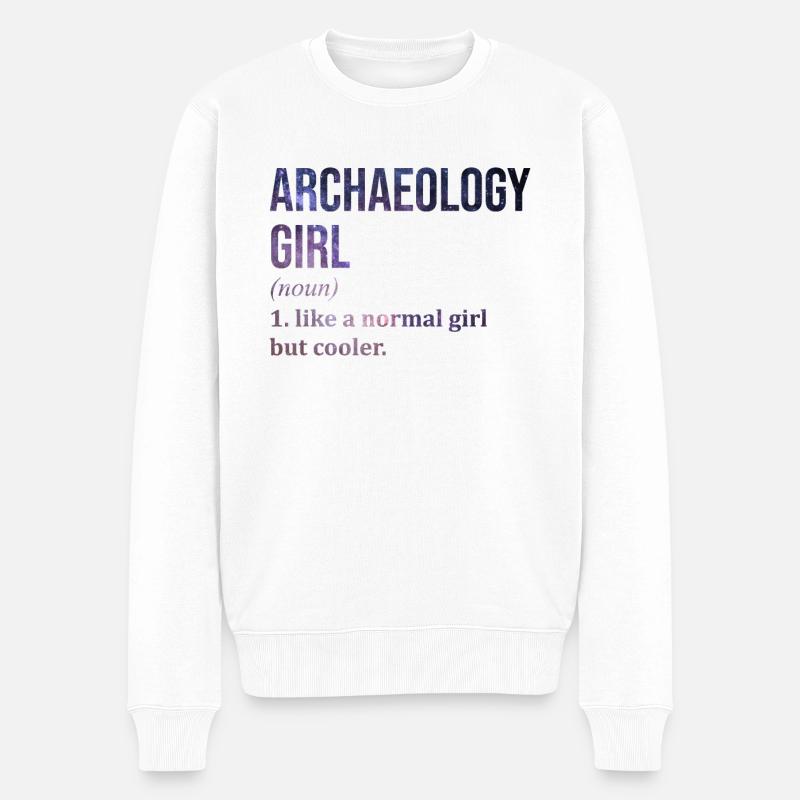 Archéologie - Pull Premium bio Homme - blanc