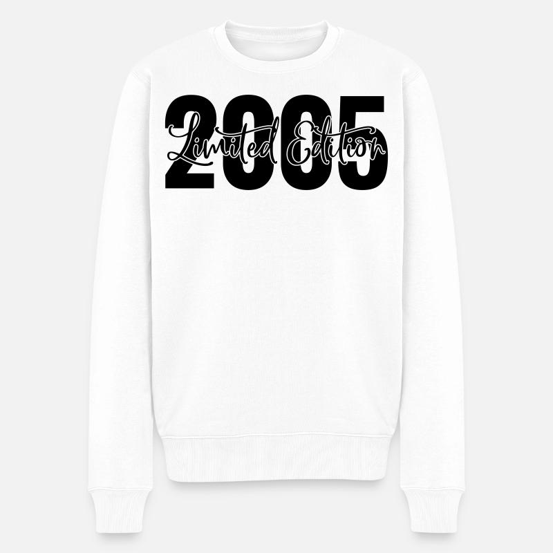 Edition limitée 2005 - Pull Premium bio Homme - blanc