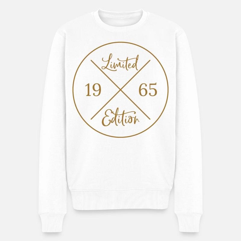 Edition limitée 1965 - Pull Premium bio Homme - blanc