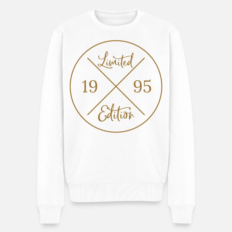 Edition limitée 1995 - Pull Premium bio Homme - blanc