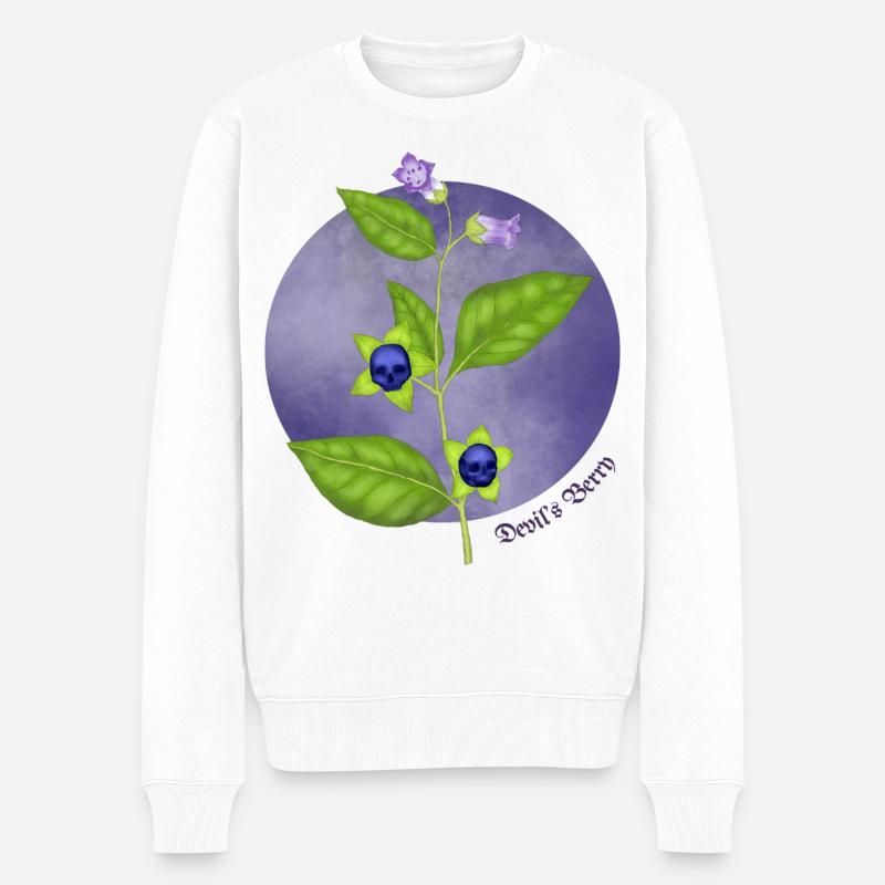 Baie du diable - Pull Premium bio Homme - blanc