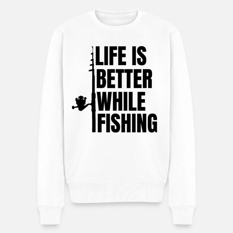 Fischer Motivation - Pull Premium bio Homme - blanc