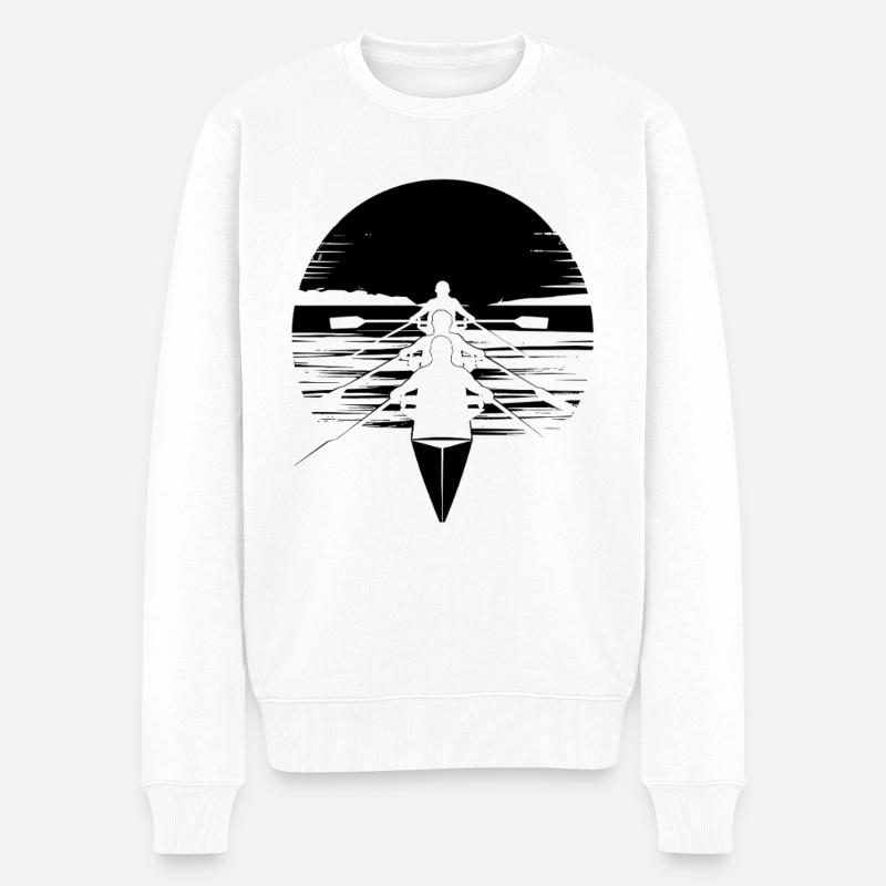 Ramer - Pull Premium bio Homme - blanc