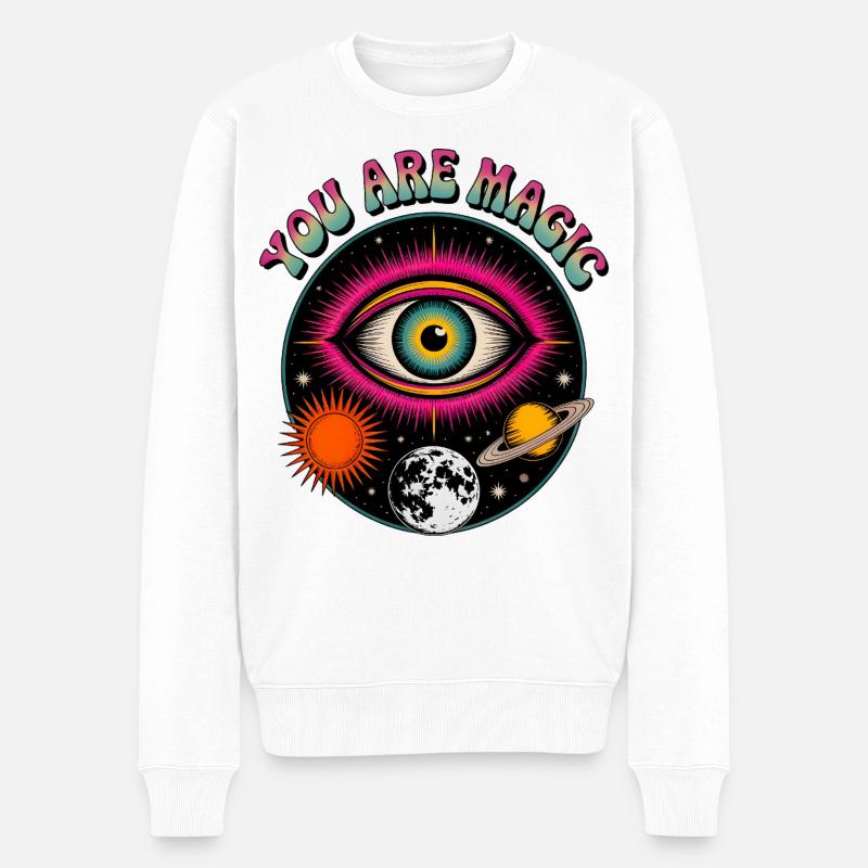 Vous êtes magique - Pull Premium bio Homme - blanc