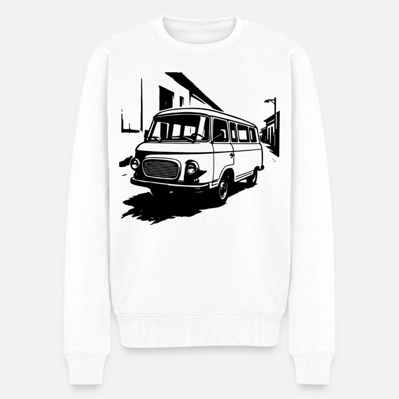 Transport-Kult Ostklassiker - Männer Premium Bio Pullover - Weiß