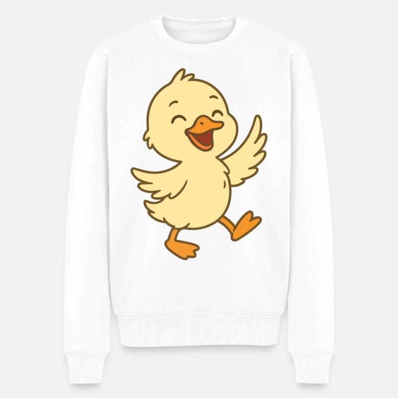 Oisons heureux - Pull Premium bio Homme - blanc