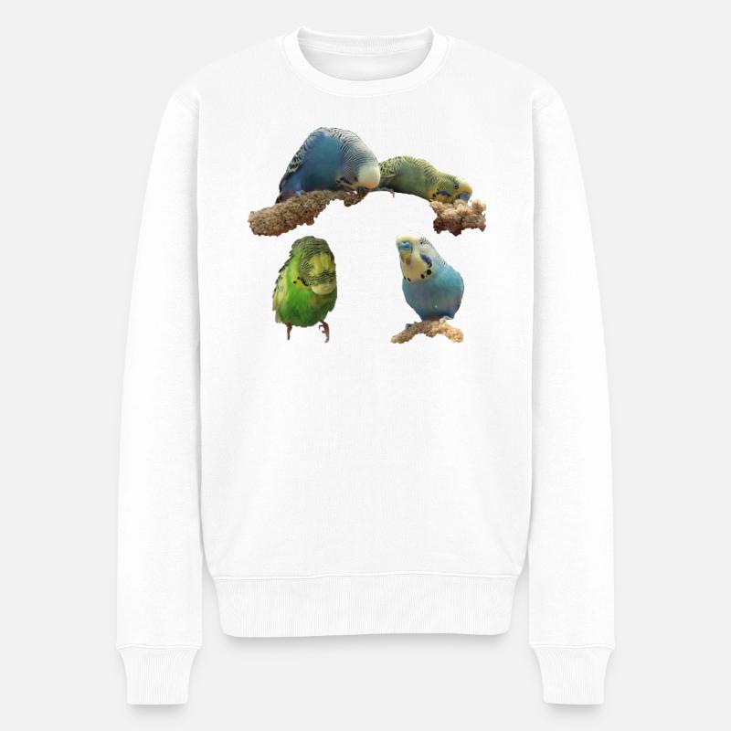 Budgies - Pull Premium bio Homme - blanc