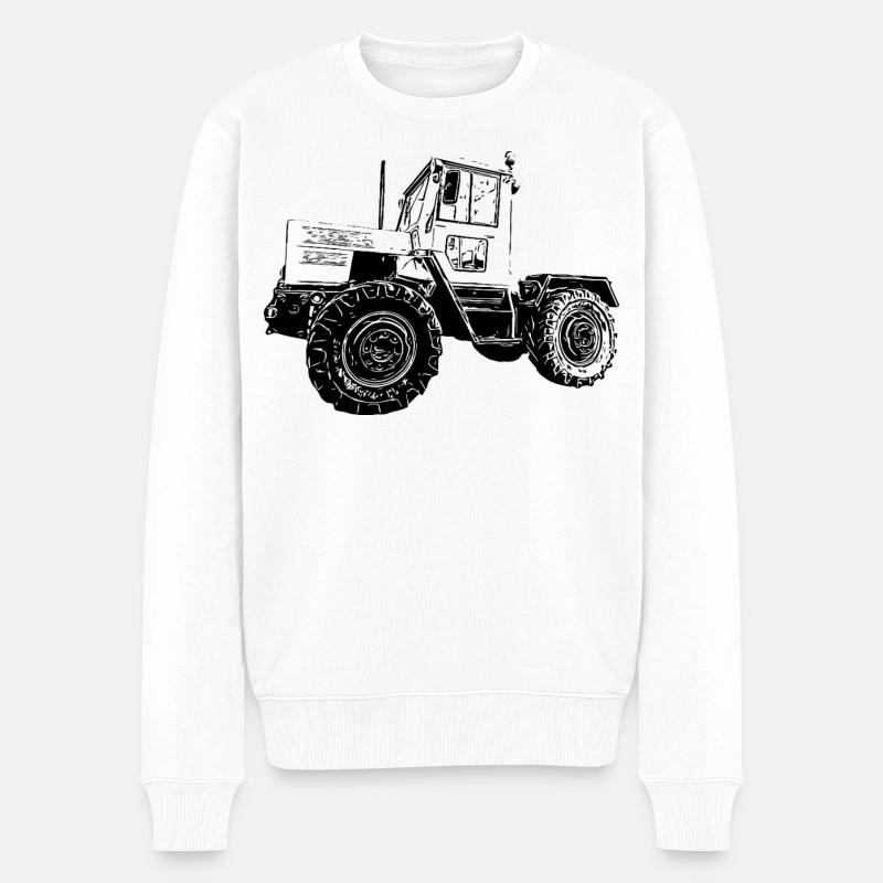 Puissance sur quatre roues - Pull Premium bio Homme - blanc