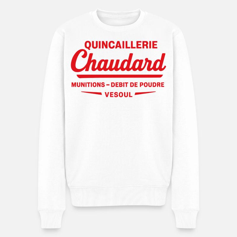 7. Kompanie - Männer Premium Bio Pullover - Weiß