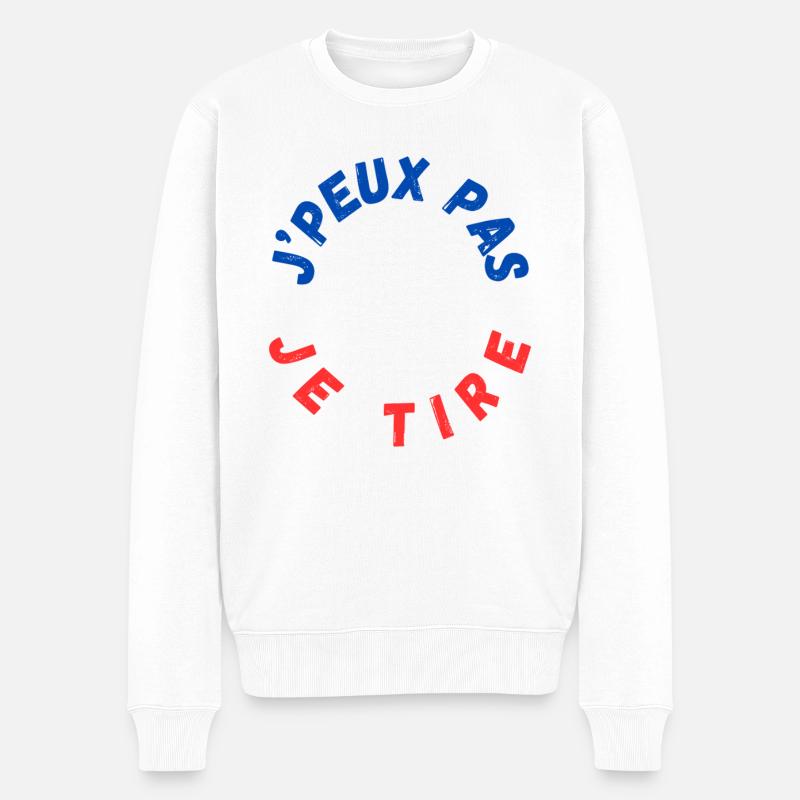 Logo des Turniers - Männer Premium Bio Pullover - Weiß