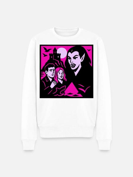 Vampire Countess - Men's Premium Organic Jumper - white
