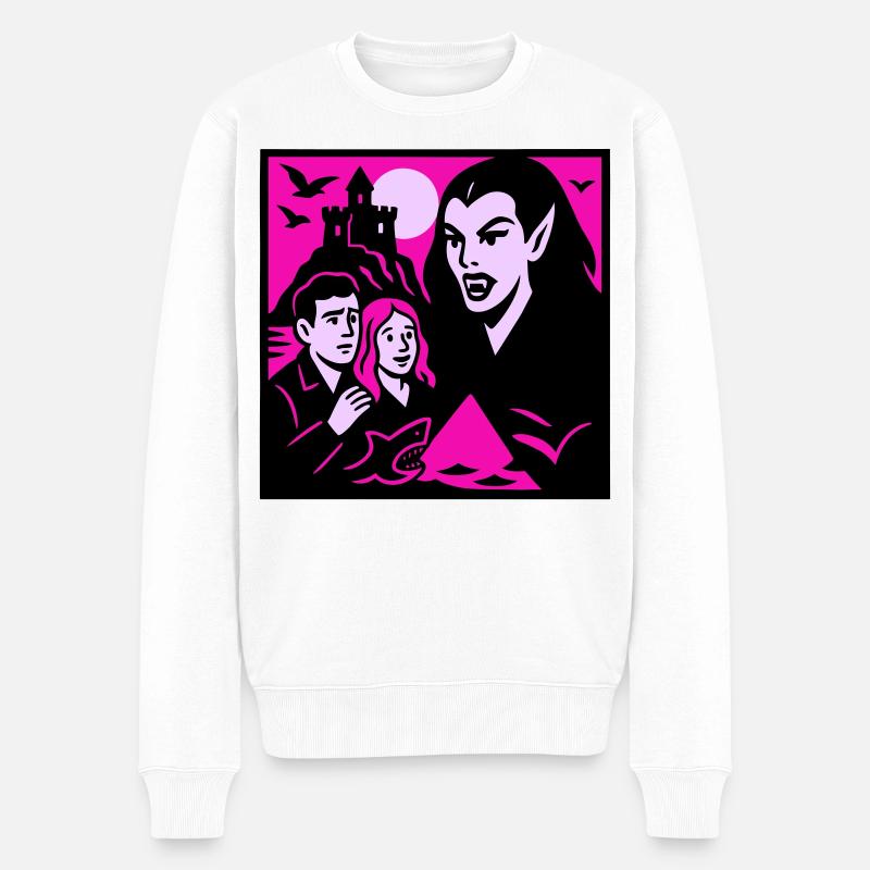 Comtesse vampire - Pull Premium bio Homme - blanc