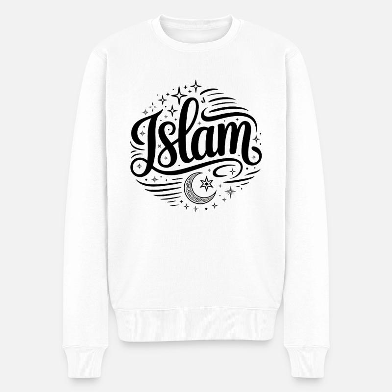 Islam - Conception religieuse - Pull Premium bio Homme - blanc