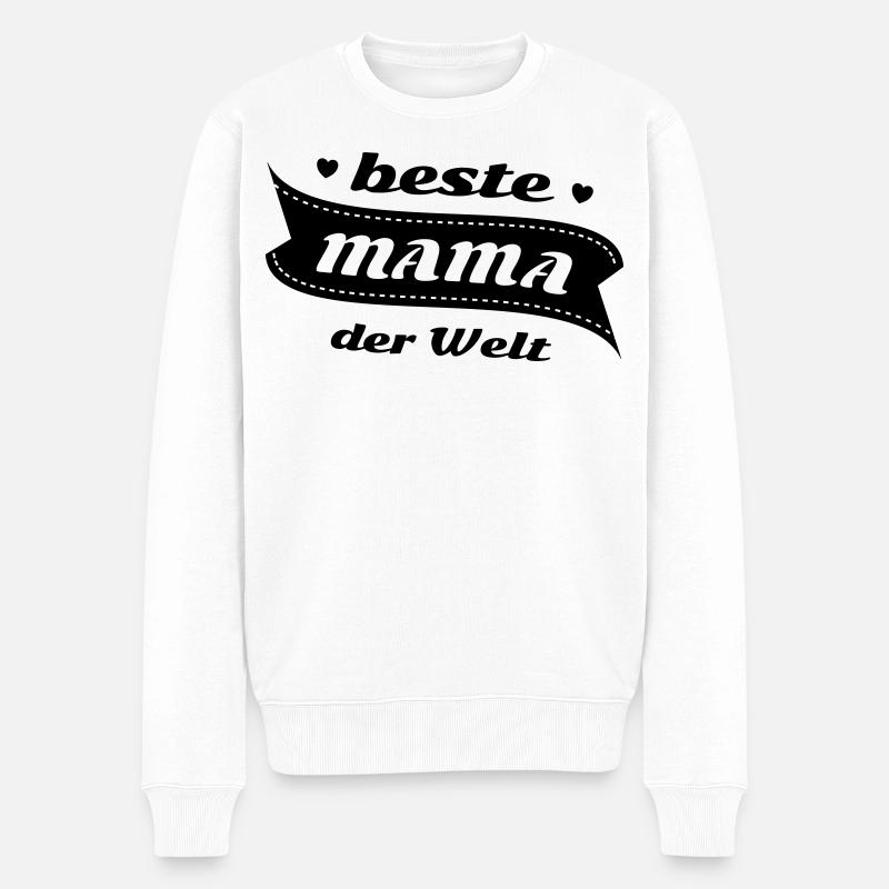 La meilleure maman du monde - Pull Premium bio Homme - blanc