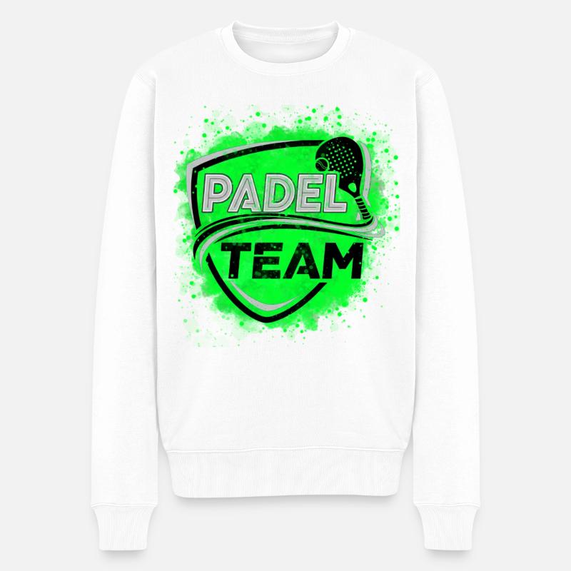L’équipe de padel - Pull Premium bio Homme - blanc