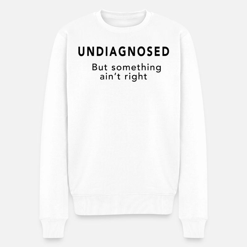 Non diagnostiqué - Pull Premium bio Homme - blanc