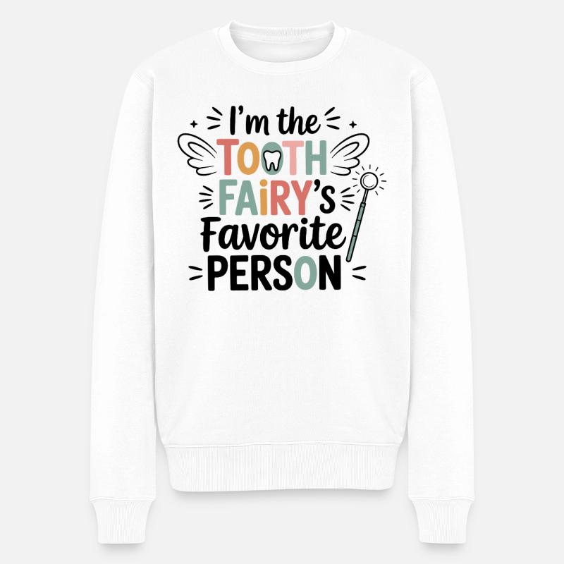 Technicien de laboratoire dentaire - Pull Premium bio Homme - blanc