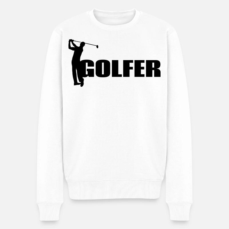 Golfeur - Pull Premium bio Homme - blanc