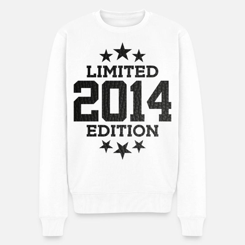 ÉDITION LIMITÉE 2014 12E ANNIVERSAIRE - Pull Premium bio Homme - blanc