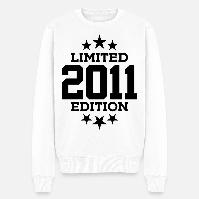 ÉDITION LIMITÉE 2011 15E ANNIVERSAIRE - Pull Premium bio Homme - blanc