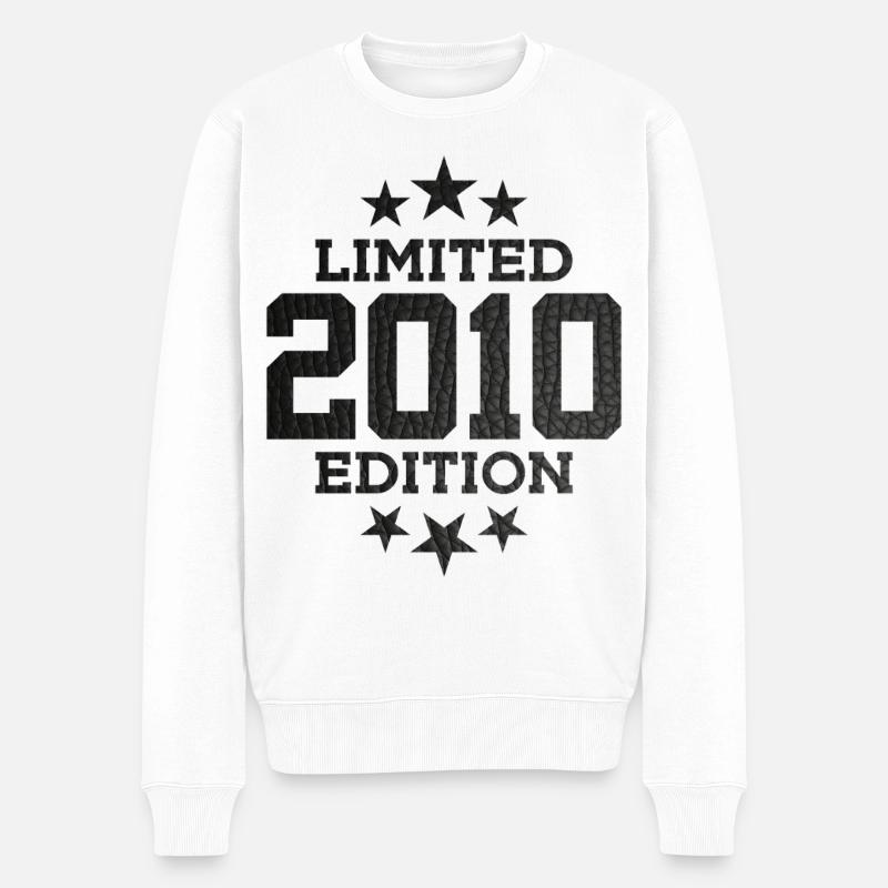 ÉDITION LIMITÉE 2010 16E ANNIVERSAIRE - Pull Premium bio Homme - blanc