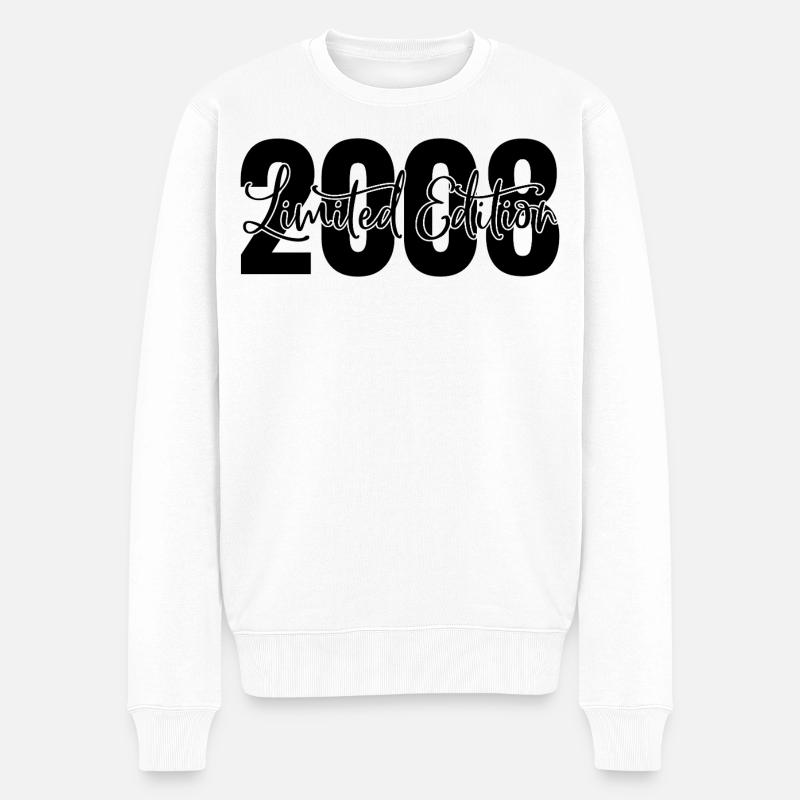 Edition limitée 2008 - Pull Premium bio Homme - blanc