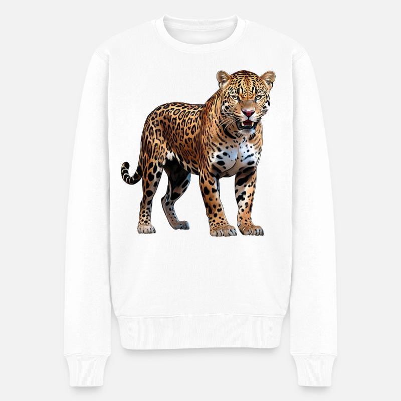 jaguar - Pull Premium bio Homme - blanc