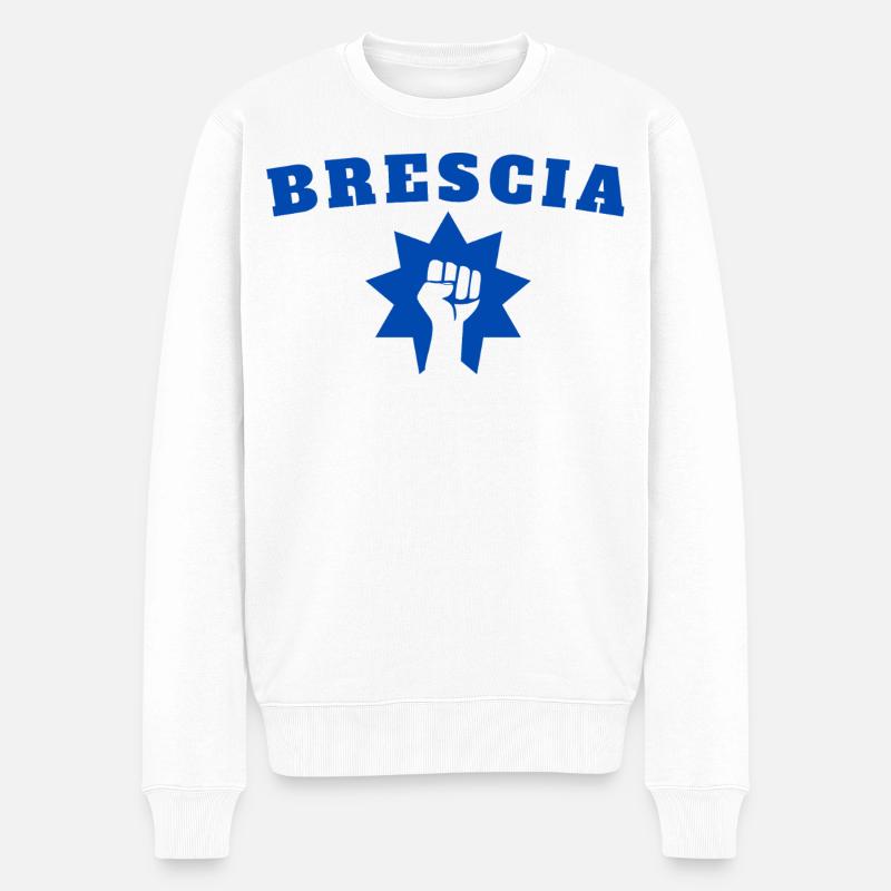 Brescia - Pull Premium bio Homme - blanc
