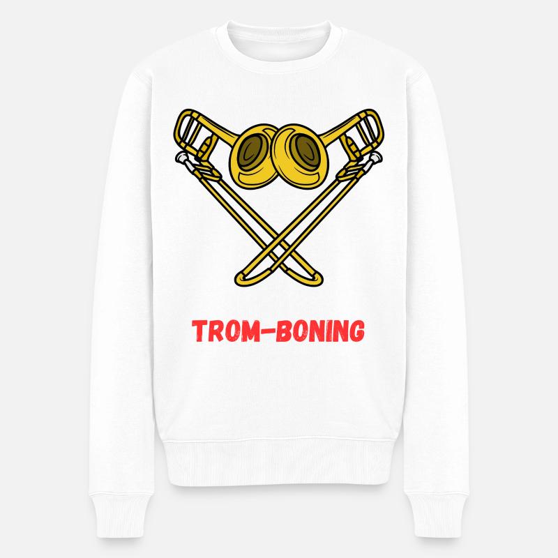 Désossage - Pull Premium bio Homme - blanc