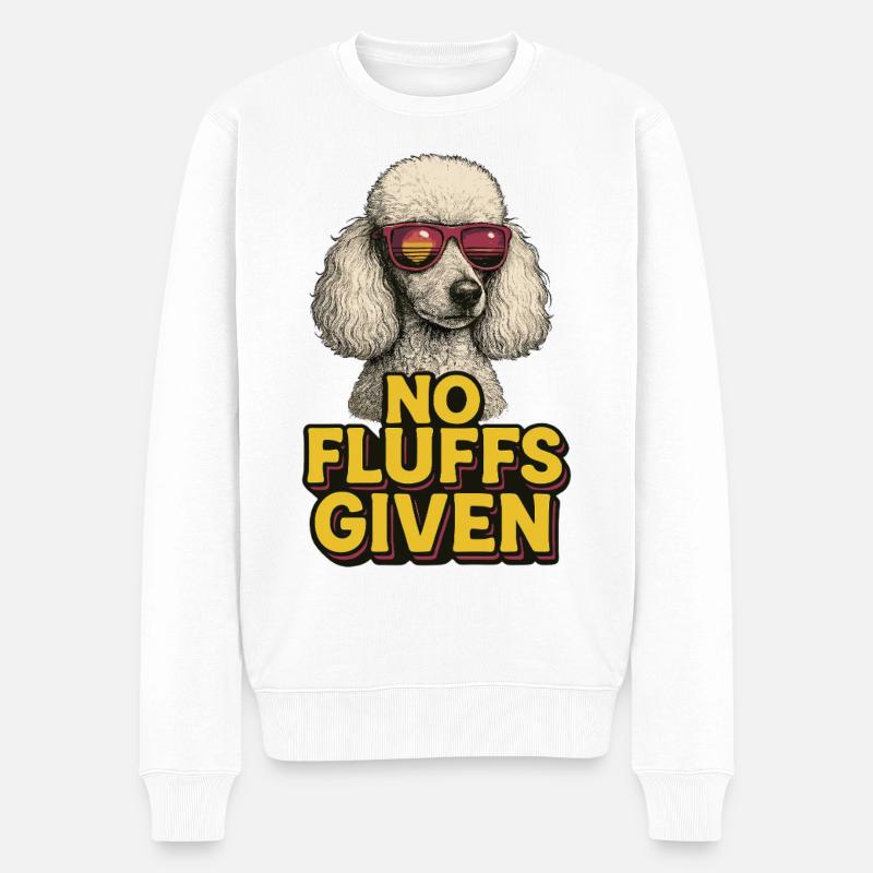 Pas de peluches données Pudel Cool - Pull Premium bio Homme - blanc