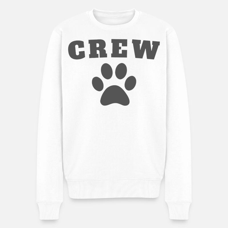 Chien d’équipage - Pull Premium bio Homme - blanc