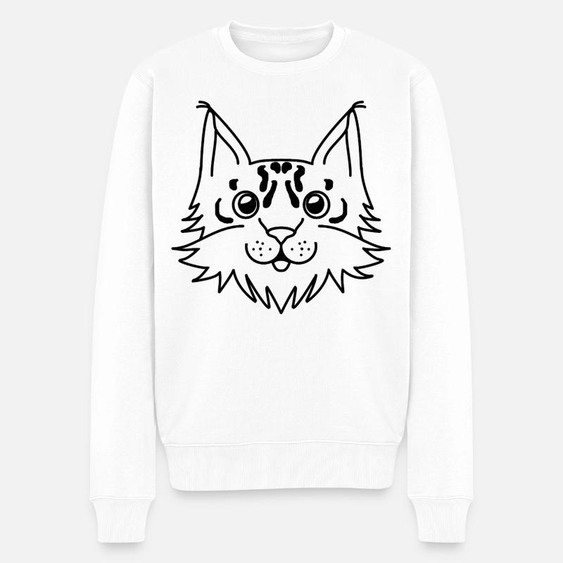 Lynx - Pull Premium bio Homme - blanc