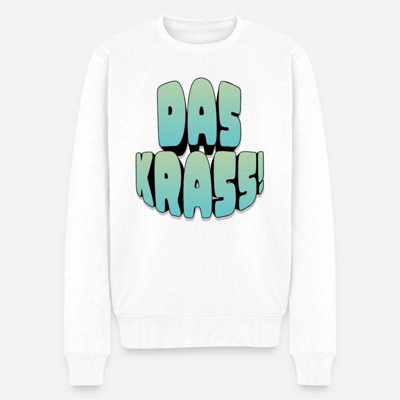 C’est génial! - Pull Premium bio Homme - blanc