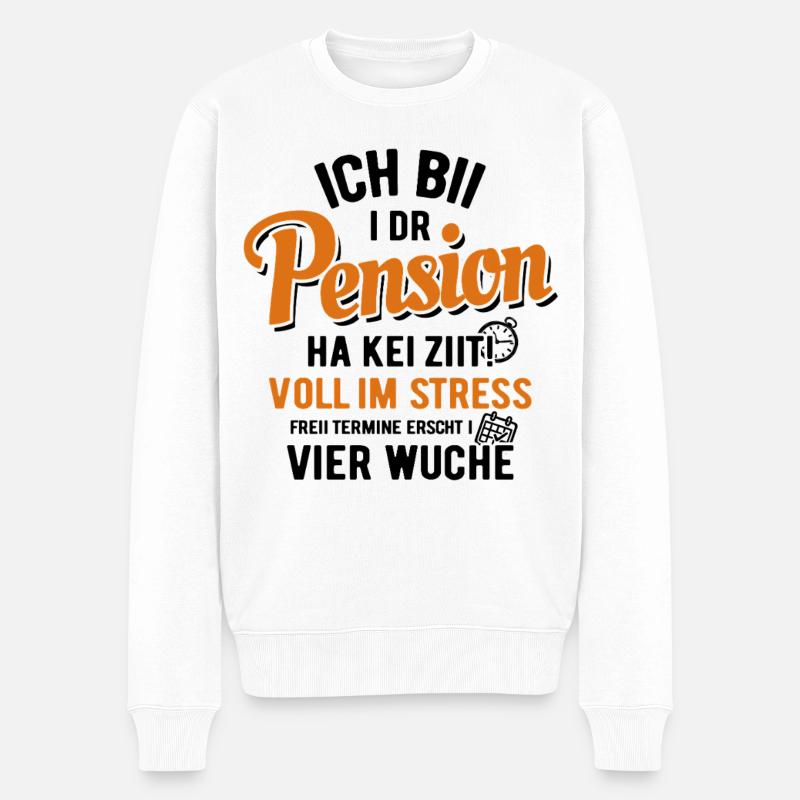 I bii i dr Prévoyance - Suisse - Pull Premium bio Homme - blanc
