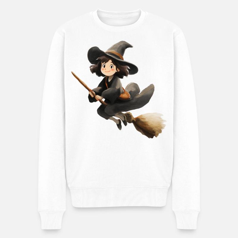 Sorcière - Pull Premium bio Homme - blanc