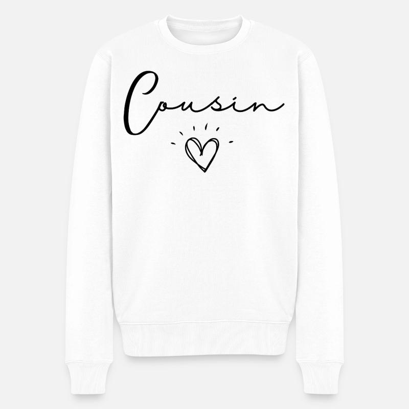 Vetter - Männer Premium Bio Pullover - Weiß