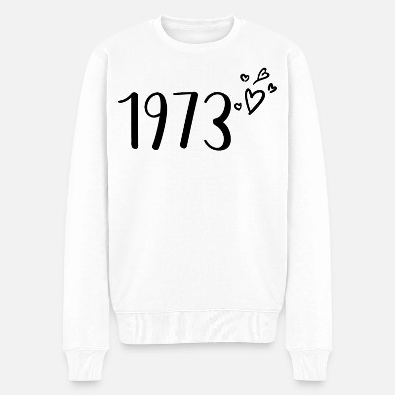 1973 - Pull Premium bio Homme - blanc