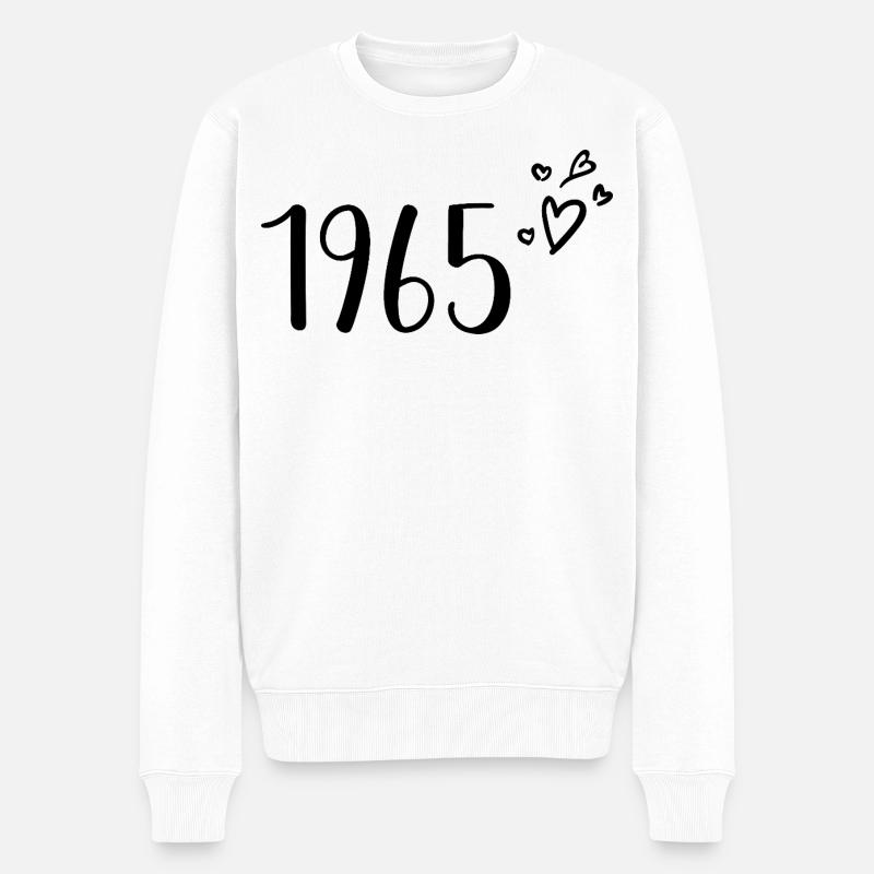 1965 - Pull Premium bio Homme - blanc
