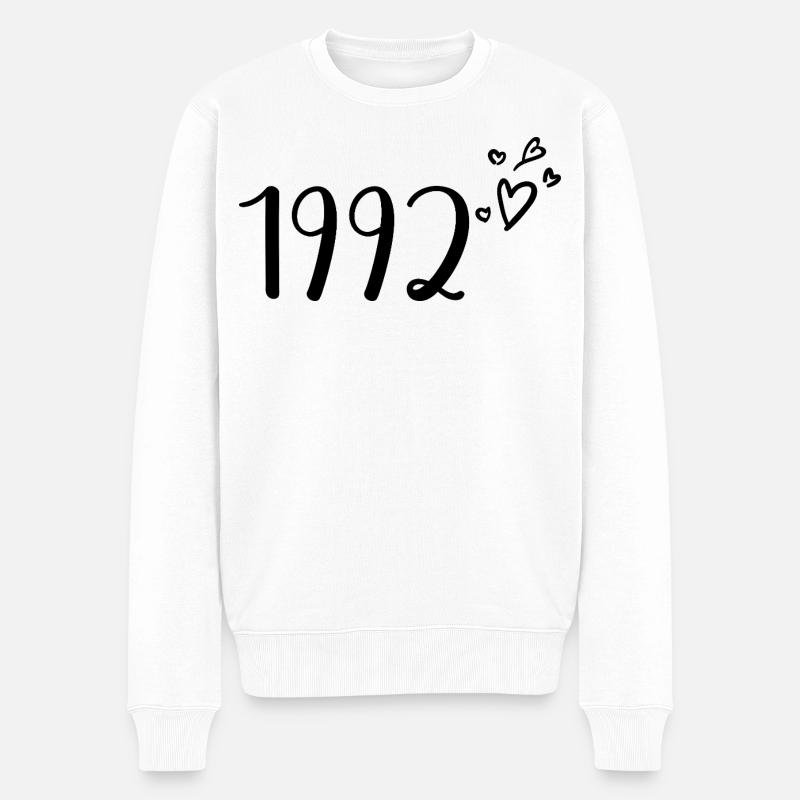 1992 - Pull Premium bio Homme - blanc