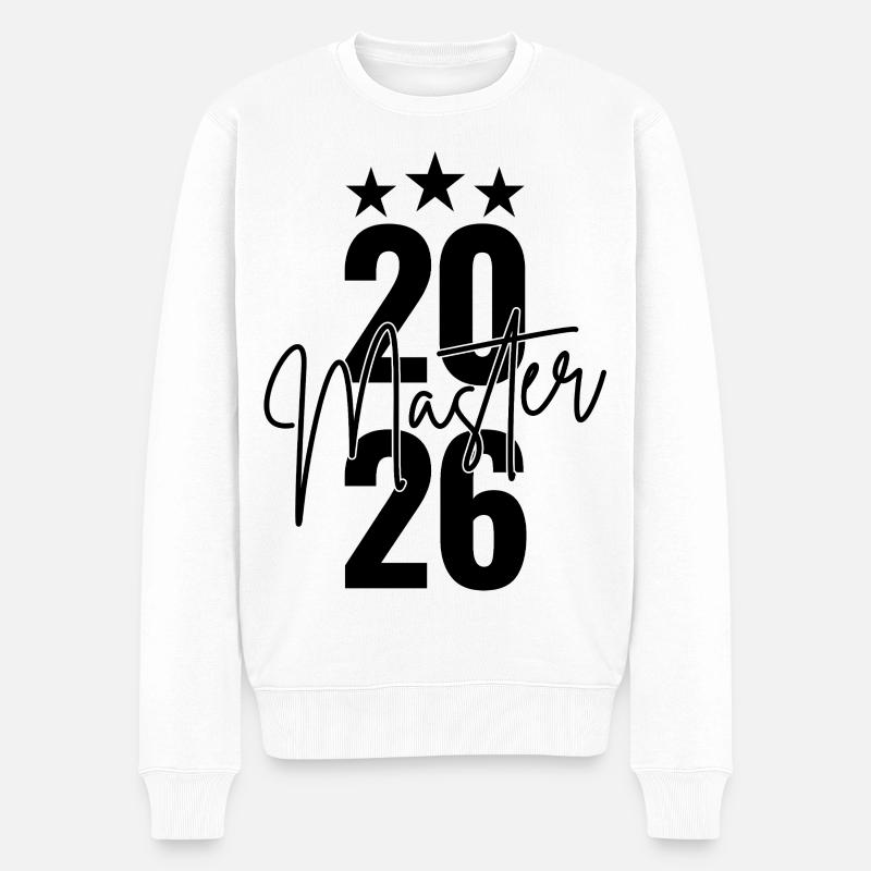 Master 2026 - Pull Premium bio Homme - blanc