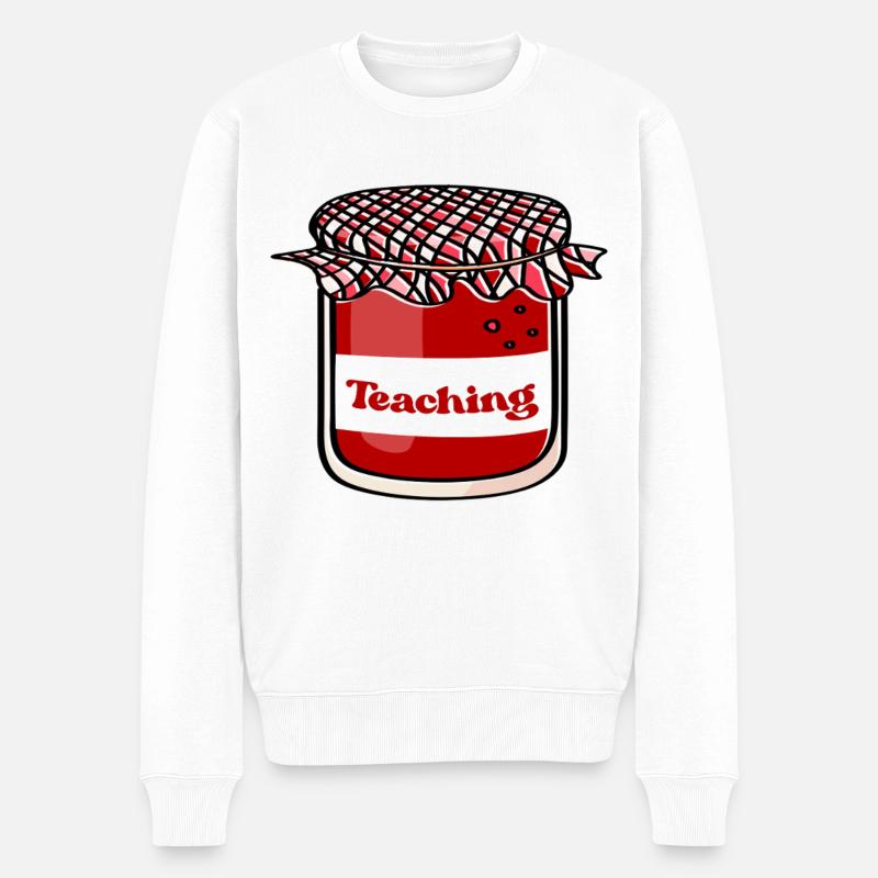 Lehrjam : L’enseignement, c’est mon truc - Pull Premium bio Homme - blanc