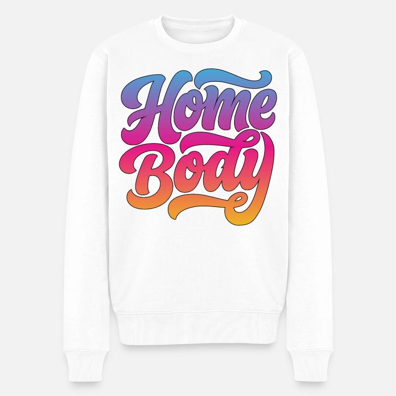 Maison (patate de canapé) - Pull Premium bio Homme - blanc