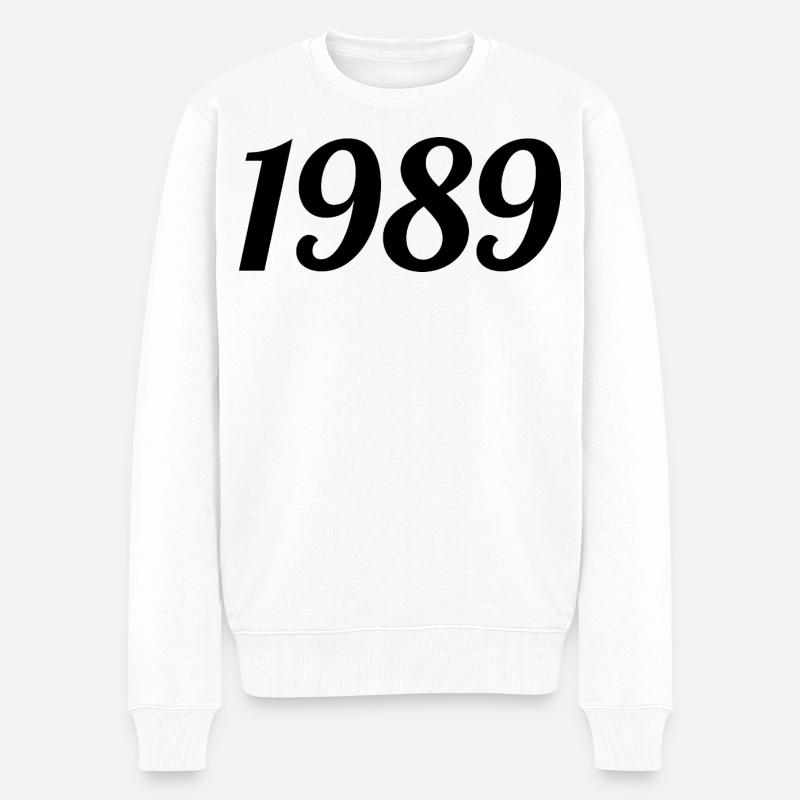 1989 - Pull Premium bio Homme - blanc