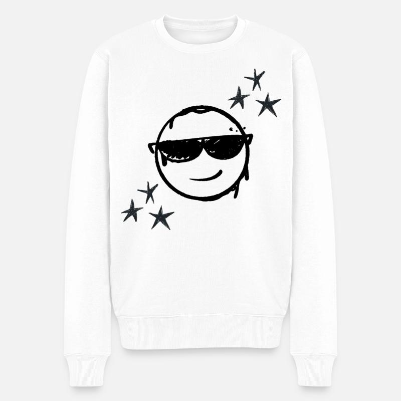 Cool Relax - Pull Premium bio Homme - blanc