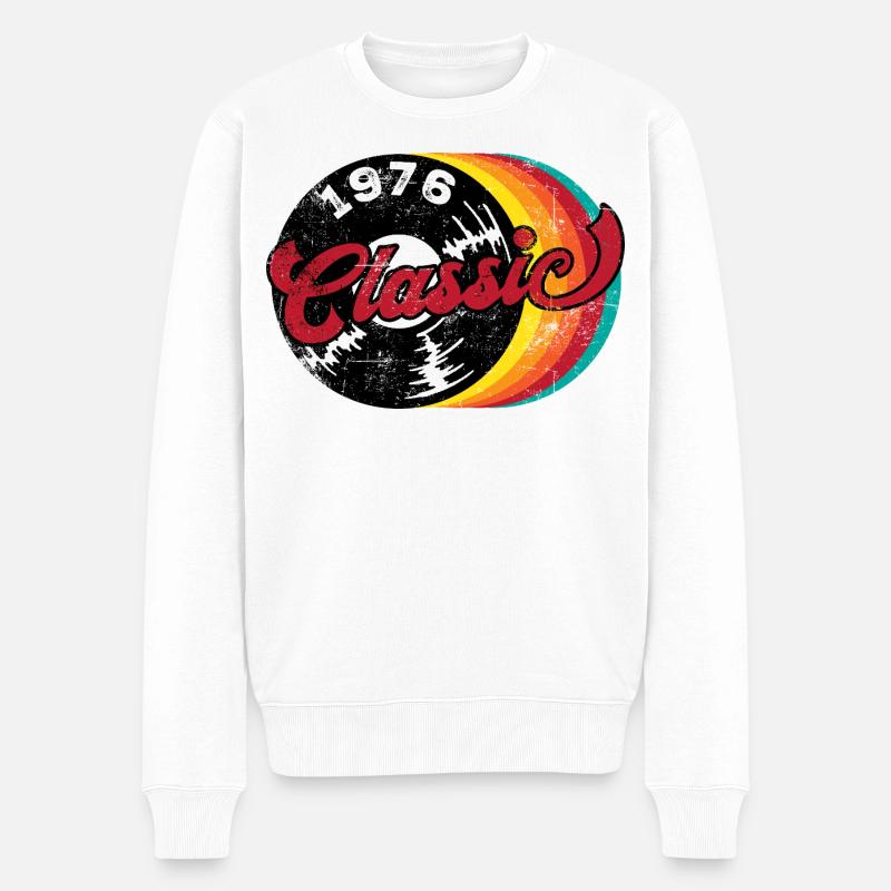 Millésime 1976 - Pull Premium bio Homme - blanc