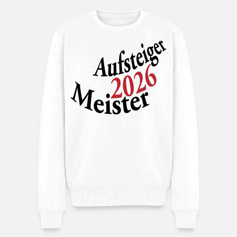 Champion et équipe promue 2026 - Pull Premium bio Homme - blanc