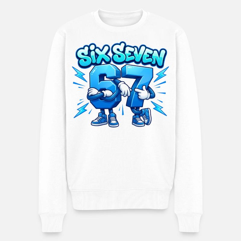 Six Seven Bros - Pull Premium bio Homme - blanc